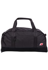 Torba New Balance LAB51504BK – czarna. Kolor: czarny. Materiał: skóra, poliester. Sport: fitness #1