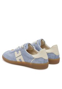 Elisabetta Franchi Sneakersy SA-51G-51E2-V400 Niebieski. Kolor: niebieski. Materiał: zamsz, skóra #5