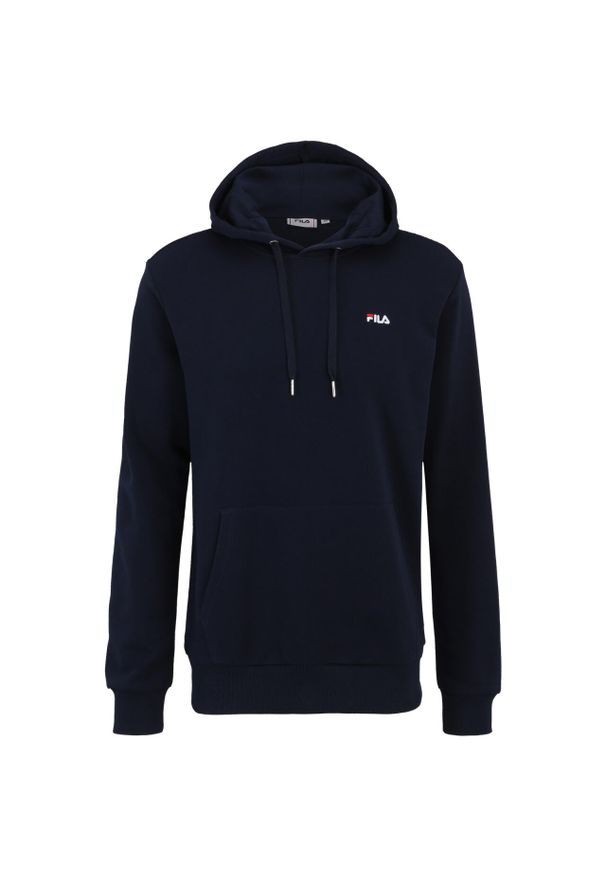 Bluza męska Fila Lumezzane. Typ kołnierza: kaptur. Kolor: niebieski