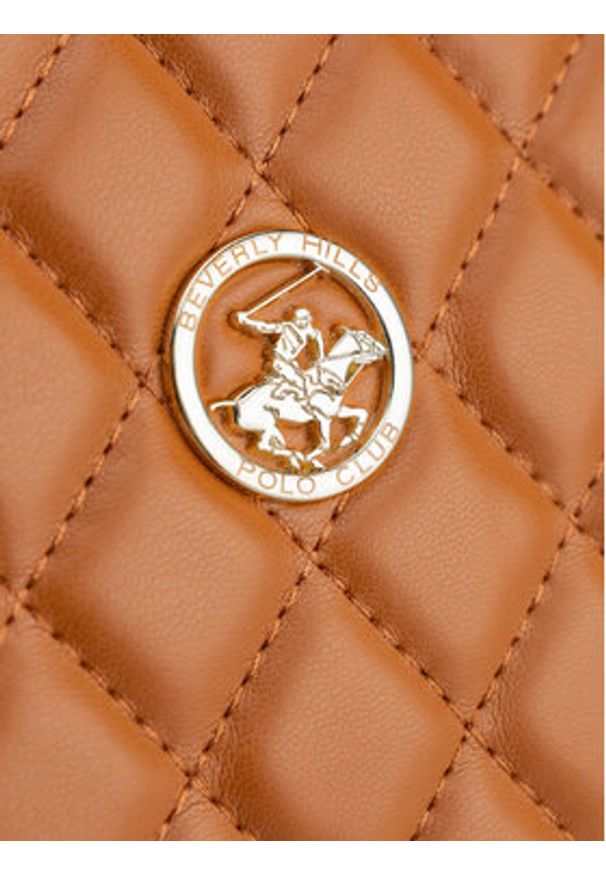 Beverly Hills Polo Club Torebka BHPC-K-038-06 Brązowy. Kolor: brązowy