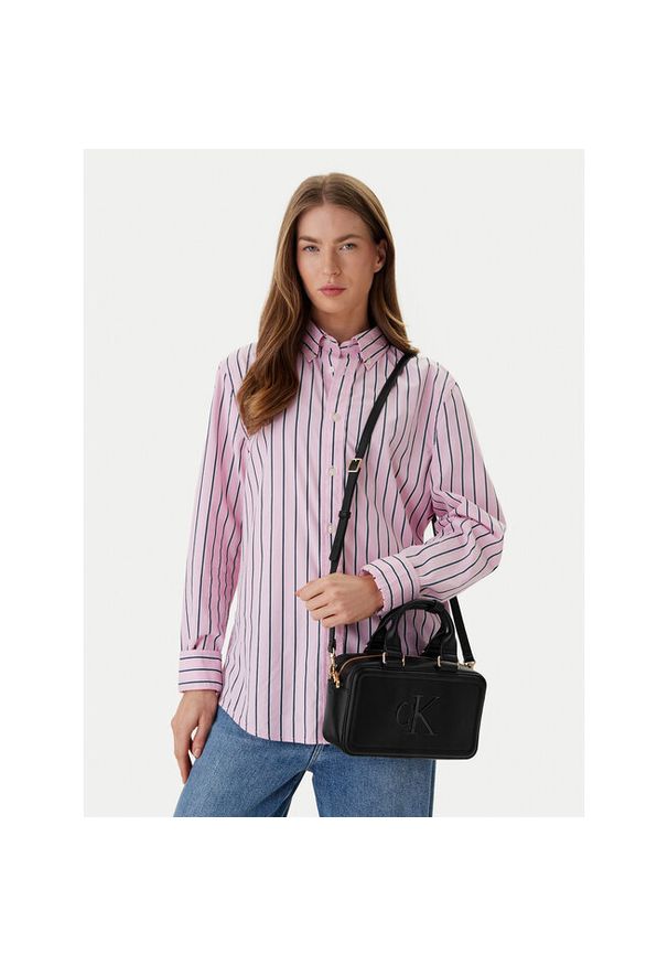 Torebka Calvin Klein. Kolor: czarny