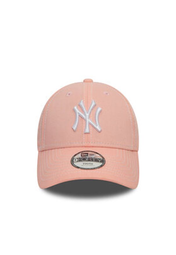 New Era Czapka z daszkiem Yth Stitch 9Forty 60565285 Różowy. Kolor: różowy. Materiał: materiał, bawełna