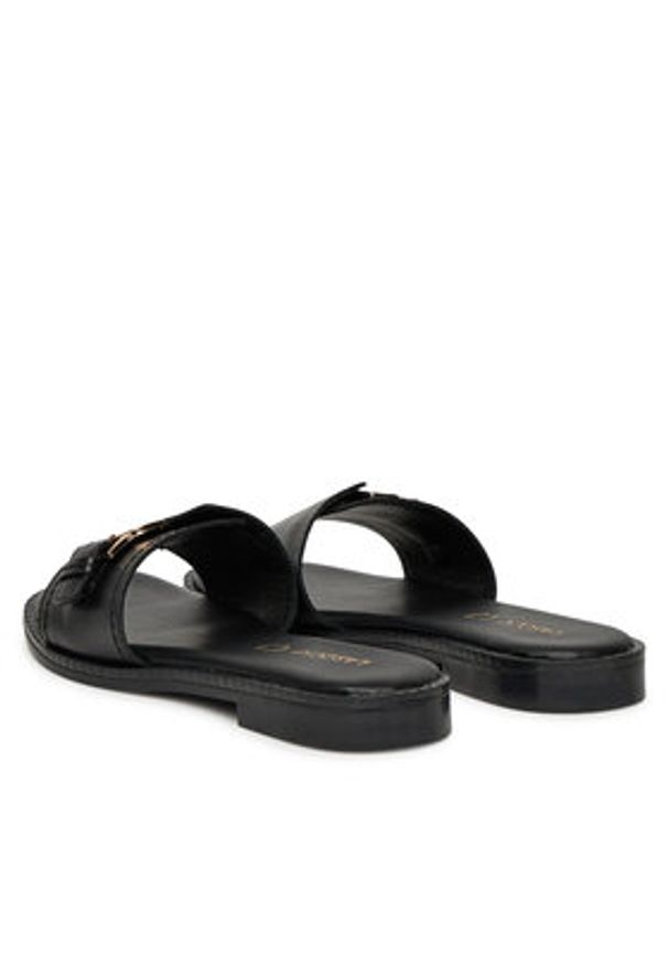 Lasocki Klapki RST-EMIE-02 Czarny. Kolor: czarny. Materiał: skóra