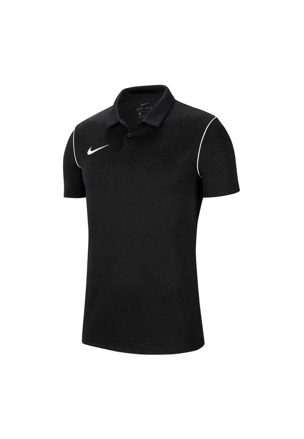 Nike - Koszulka Polo Park 20 Dla Dzieci. Typ kołnierza: polo. Kolor: czarny