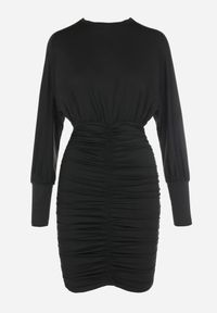 Born2be - Czarna Sukienka Sihn. Okazja: na co dzień. Kolor: czarny. Materiał: wiskoza. Typ sukienki: dopasowane, proste. Styl: casual, klasyczny #3