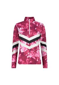 Golf damska turystyczne CMP 34L4216. Typ kołnierza: golf. Kolor: czerwony, wielokolorowy, biały. Styl: sportowy. Sport: golf #1