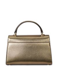 Lauren Ralph Lauren - LAUREN RALPH LAUREN Torebka 431P02413001 Złoty. Kolor: złoty. Materiał: skórzane #5
