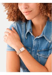 Fossil Zegarek ES5271 Złoty. Kolor: złoty