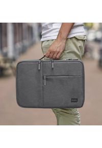 Torba 4smarts AirCushionMulti Sleeve 15 Zoll szary. Kolor: szary. Materiał: materiał. Styl: casual #3