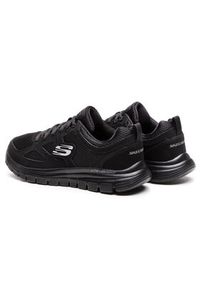 skechers - Skechers Sneakersy Agoura 52635/BBK Czarny. Kolor: czarny. Materiał: materiał #5