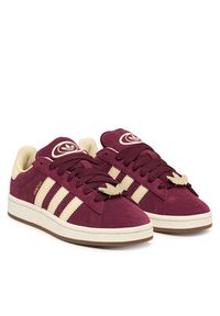 Adidas - adidas Sneakersy Campus 00s KK0049 Bordowy. Kolor: czerwony. Materiał: skóra, zamsz. Model: Adidas Campus #4