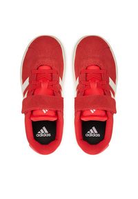 Adidas - adidas Sneakersy VL Court 3.0 JH6314 Czerwony. Kolor: czerwony. Materiał: skóra, zamsz #3