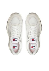 Tommy Jeans Sneakersy Tjm Confortable Runner EM0EM01416 Szary. Kolor: szary. Materiał: skóra, zamsz