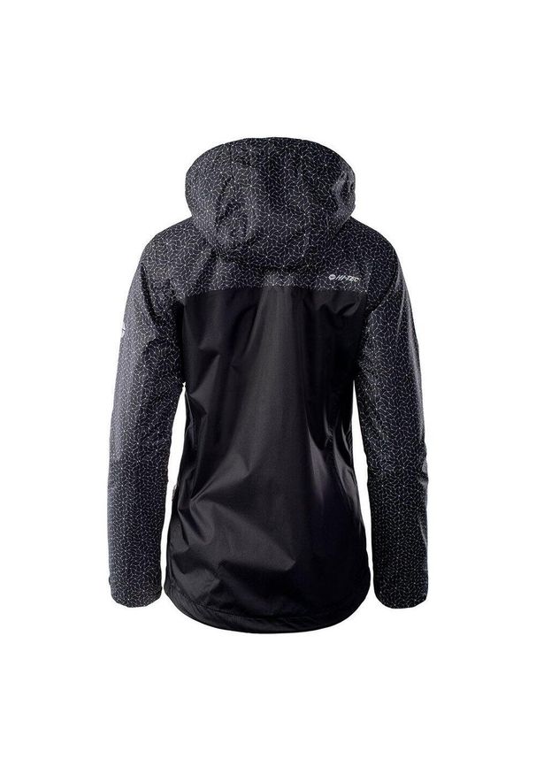 Hi-tec - Kurtka Damska Monsa II Light Wodoodporna. Kolor: czarny. Sport: turystyka piesza