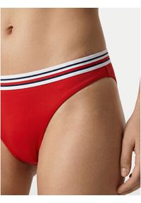 TOMMY HILFIGER - Tommy Hilfiger Dół od bikini UW0UW06355 Czerwony. Kolor: czerwony. Materiał: syntetyk #3