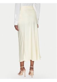 Fransa Spódnica maxi 20615436 Écru Regular Fit. Materiał: syntetyk