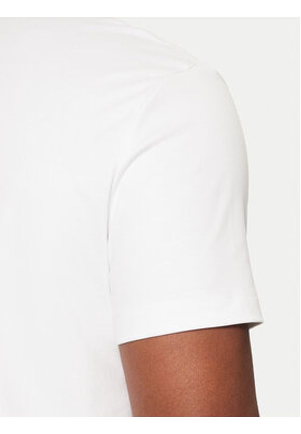 Polo Ralph Lauren T-Shirt 710740727 Biały Slim Fit. Typ kołnierza: polo. Kolor: biały. Materiał: bawełna