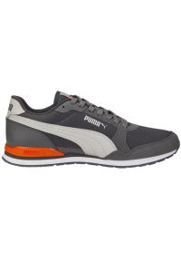 Buty Puma St Runner v3 Mesh M 384640 09 szare. Okazja: na co dzień. Zapięcie: sznurówki. Kolor: szary. Materiał: mesh. Szerokość cholewki: normalna