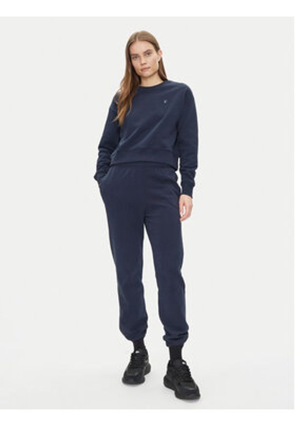 Save The Duck Bluza DF1180W CLEE20 Granatowy Relaxed Fit. Kolor: niebieski. Materiał: bawełna