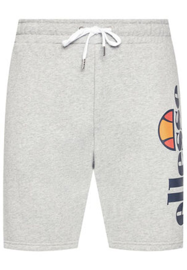 Ellesse Szorty sportowe Bossini SHS08748 Szary Regular Fit. Kolor: szary. Materiał: bawełna. Styl: sportowy