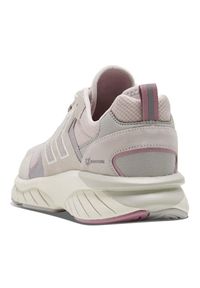 Trenerzy Hummel Marathona Reach Lx. Kolor: szary. Materiał: neopren, zamsz. Szerokość cholewki: normalna. Wzór: haft, jodełka