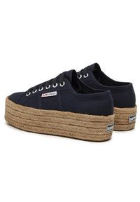 Superga Espadryle 2790 Rope S51186W Granatowy. Kolor: niebieski. Materiał: materiał