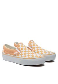 Vans Tenisówki Classic Slip On Platform VN00018EAAS1 Beżowy. Zapięcie: bez zapięcia. Kolor: beżowy. Materiał: materiał. Obcas: na platformie #5
