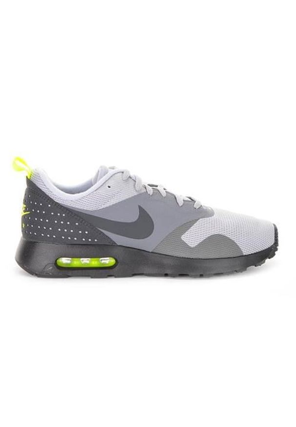 Buty do biegania męskie Nike Air Max Tavas. Kolor: wielokolorowy, szary. Materiał: materiał, syntetyk, tkanina. Szerokość cholewki: normalna. Model: Nike Air Max