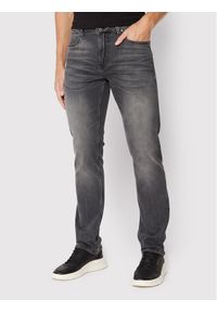 Guess Sweter Angeles M2YAN2 D4Q52 Szary Slim Fit. Kolor: szary #1