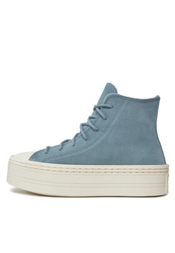 Converse Trampki Chuck Taylor As Modern Lift A06816C Niebieski. Kolor: niebieski. Materiał: skóra