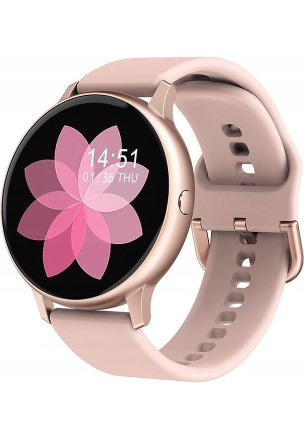 ZAXER - Smartwatch Zaxer ZT88PRO Różowy. Rodzaj zegarka: smartwatch. Kolor: różowy
