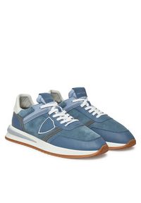 Philippe Model Sneakersy TYLU WX09 Granatowy. Kolor: niebieski. Materiał: skóra, zamsz #3