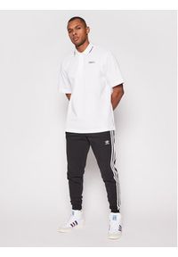 Adidas - adidas Polo Summer GN3835 Biały Regular Fit. Typ kołnierza: polo. Kolor: biały. Materiał: bawełna #4