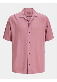 Jack & Jones - Jack&Jones Koszula Jeff 12248386 Różowy Relaxed Fit. Kolor: różowy. Materiał: wiskoza #3