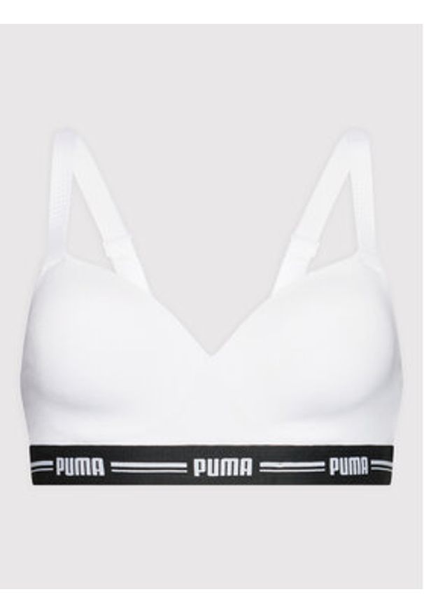 Puma Biustonosz top Everyday 907863 Biały. Kolor: biały. Materiał: bawełna
