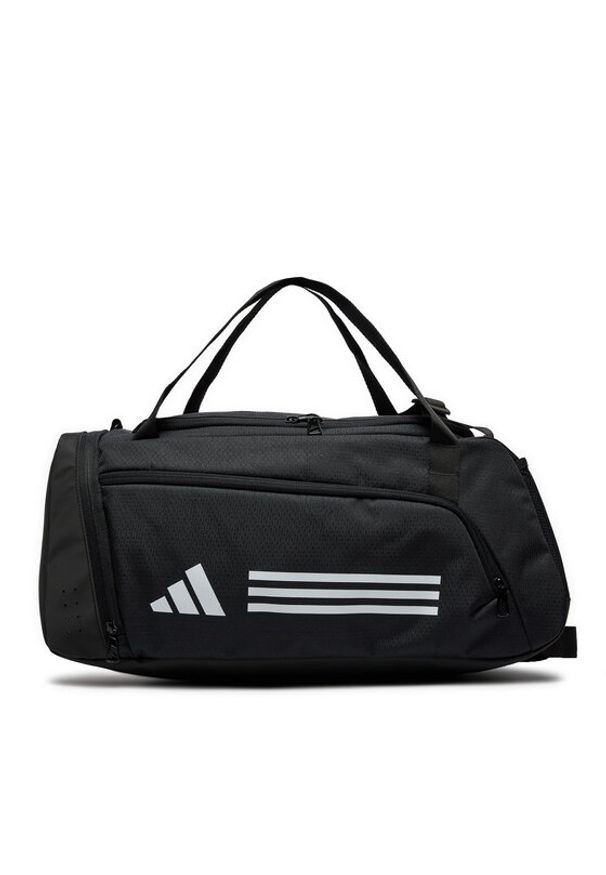 Adidas - adidas Torba Essentials 3-Stripes Duffel Bag IP9862 Czarny. Kolor: czarny. Materiał: materiał