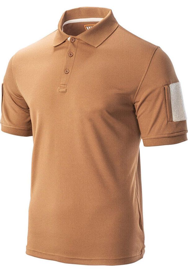 Koszulka treningowa męska Magnum Polo. Typ kołnierza: polo. Kolor: brązowy