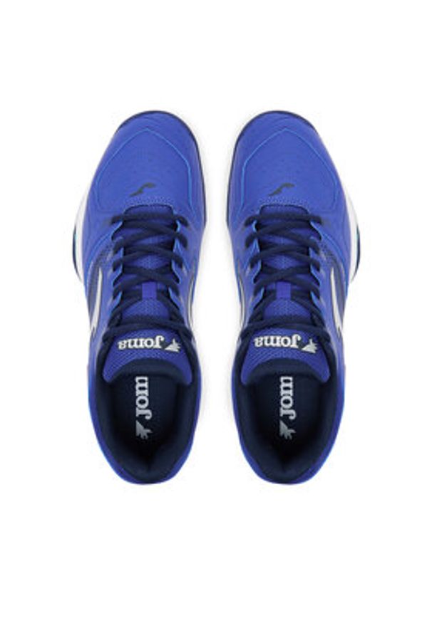 Joma Buty do tenisa Master 1000 2504 TM100S2504C Niebieski. Kolor: niebieski. Materiał: materiał. Sport: tenis