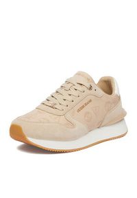 Guess Jeans Sneakersy CWBEO-K250087 Beżowy jasny. Kolor: beżowy. Materiał: materiał #4