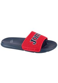 Klapki Joma S.Land 2406 SLANDS2406 czerwone. Okazja: na plażę. Nosek buta: otwarty. Kolor: czerwony. Materiał: materiał, syntetyk, guma