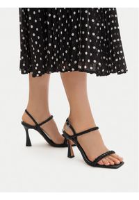 Nine West Sandały EO-LS95066-25 Czarny. Kolor: czarny. Materiał: skóra #1