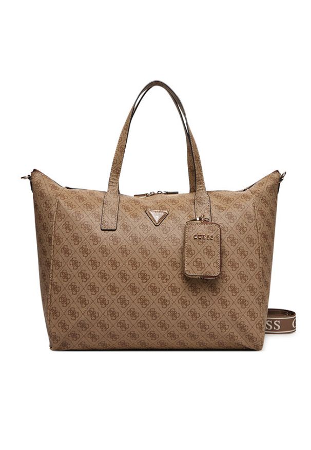Guess Torba weekendowa Latona Travel TWLB92 11017 Brązowy. Kolor: brązowy. Materiał: skóra