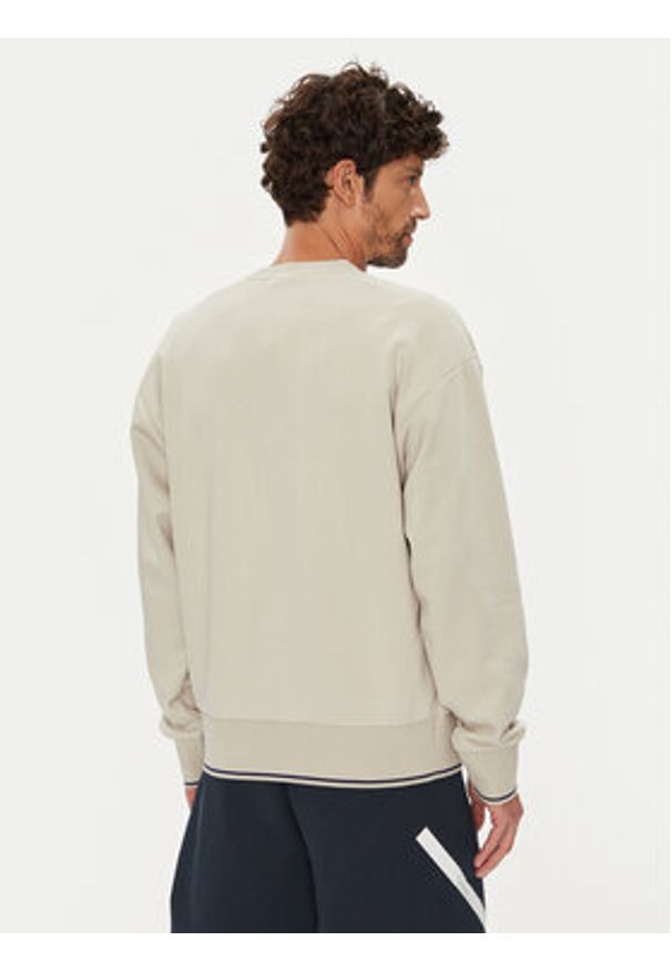 Adidas - adidas Bluza Collegiate JM1732 Beżowy Regular Fit. Kolor: beżowy. Materiał: bawełna