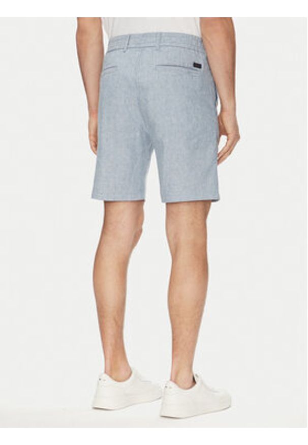 BOSS Szorty materiałowe 50536863 Niebieski Tapered Fit. Kolor: niebieski. Materiał: syntetyk