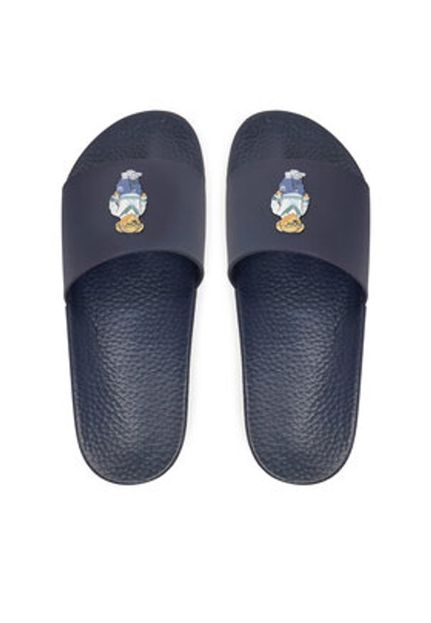 Polo Ralph Lauren Klapki 809962615002 Granatowy. Kolor: niebieski