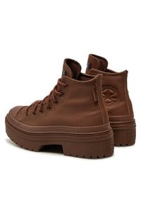 Converse Trzewiki Chuck Taylor All Star A11547C Brązowy. Kolor: brązowy. Materiał: skóra #3