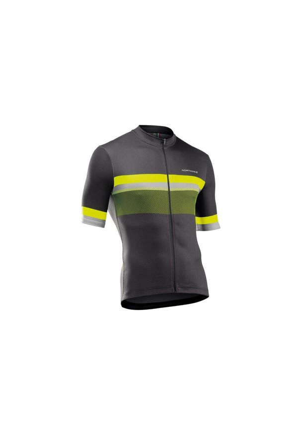 Koszulka rowerowa męskie NORTHWAVE ORIGIN JERSEY SHORT SLEEVE. Kolor: żółty. Materiał: jersey. Sport: kolarstwo