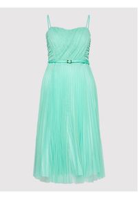 Rinascimento Sukienka koktajlowa CFC0103673003 Zielony Regular Fit. Kolor: zielony. Materiał: syntetyk. Styl: wizytowy #4