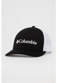 columbia - Columbia Czapka kolor czarny z nadrukiem. Kolor: czarny. Wzór: nadruk