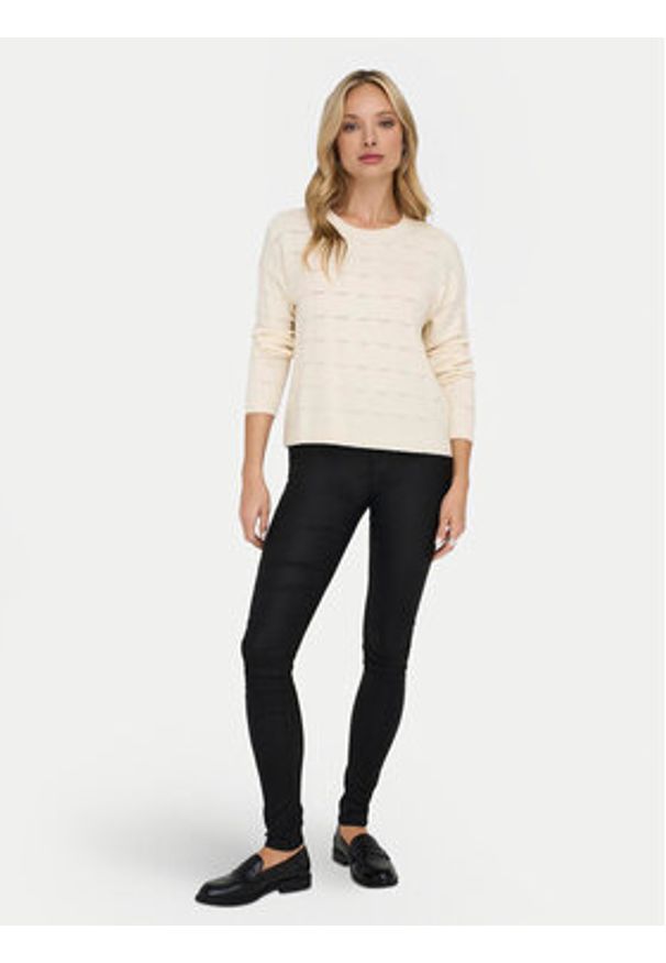 only - ONLY Jeansy Anne 15151791 Czarny Skinny Fit. Kolor: czarny